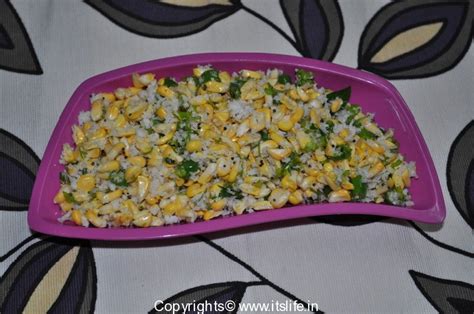 Sweet Corn Kosambari Sweet Corn Salad Vegetable Recipe Low Calorie Recipe