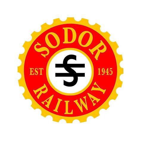 Thomas And Friends Sodor Railway Logo By Casiel1969 Redbubble