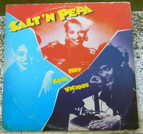 Lp Vinil Salt N Pepa Hot Cool And Vicious Nacional 1988 Mercadolivre