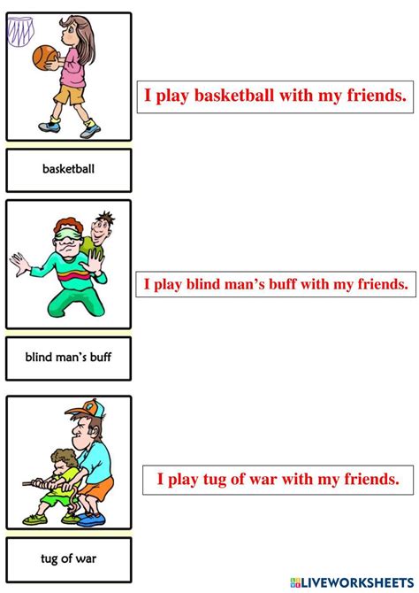 What Games Do Y Free Interactive Worksheets 7710575