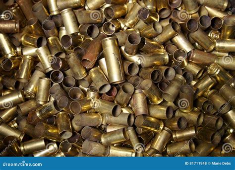 Empty Bullet Casings From The Shells. Royalty-Free Stock Photo | CartoonDealer.com #92812515