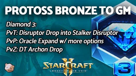 Starcraft New Protoss Builds For Each Matchup In D Part Bronze