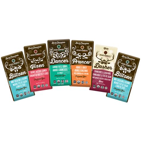 Seasonal Chocolate Bars — Zazubean Organic Chocolate