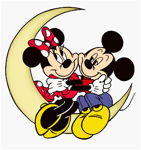 Minnie And Mickey Mouse In Love