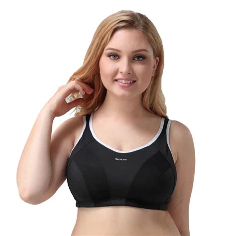 Women Large Plus Size Sports Bra Push Up Sport Bras Big Size Seamless