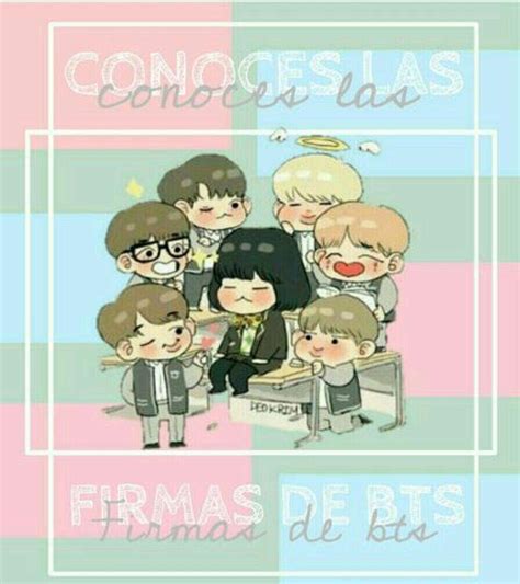 Conoces Las Firmas De BTS ARMY España Oficial Amino