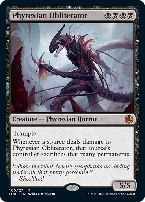 One First Look At Phyrexia All Will Be One The Rumor Mill Magic