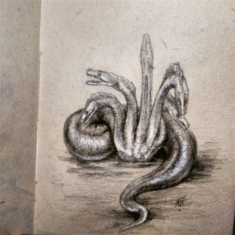 HYDRA - Concept art drawing - fantasy art, artist - original art ...