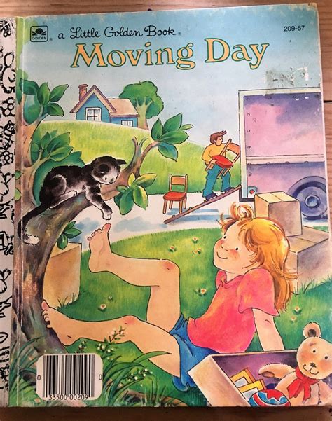 Moving Day Little Golden Books Moving House Moving Schools Etsy Polska