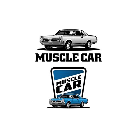 american muscle car logo vector 5929825 Vector Art at Vecteezy