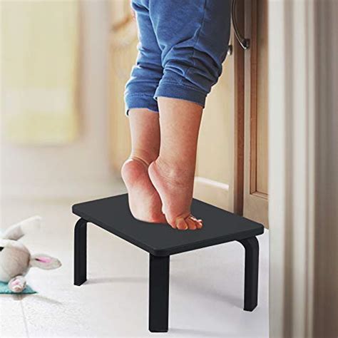 Houchics Wooden Step Stool For Kidschildrens Step Stool With Non Slip