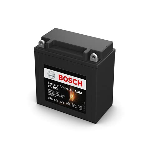 Batterie Moto Agm Bosch Fa V Ah A Yb B N B Jet Ski