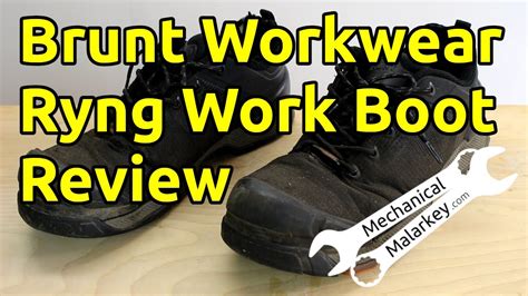 Brunt Workwear Ryng Work Boot Review Youtube