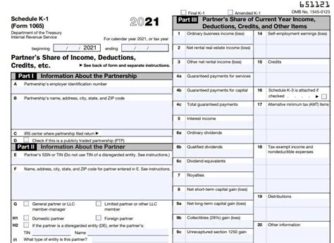 2 How To Complete 2021 Irs Form 1065 And Schedule K 1 For Your Llc