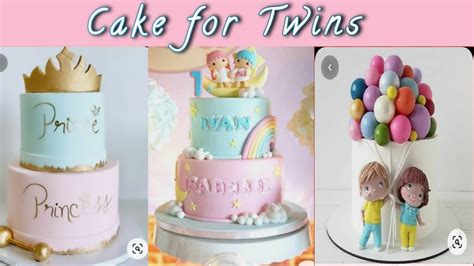 Twins Birthday Cake Designs Unique Birthday Cake Ideas For Twins Latest