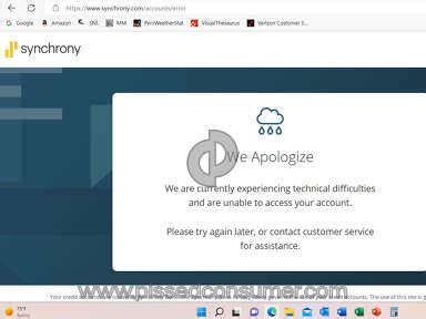 1 4K Synchrony Bank Reviews Synchronybank PissedConsumer