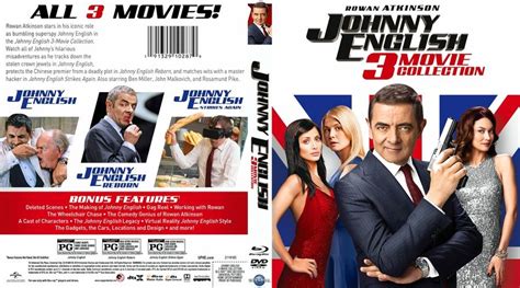 Scanned Blu Ray Covers Johnny English 3 Movie Collection