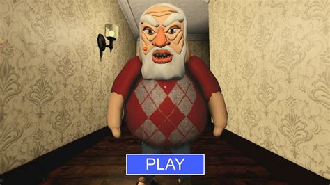 ANGRY GRANDPA ESCAPE In Roblox Scary Obby Full Gameplay Roblox YouTube