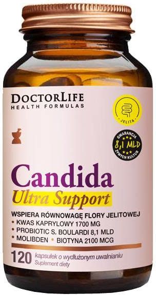 Doctor Life Candida Ultra Support Kaps Opinie I Ceny Na Ceneo Pl