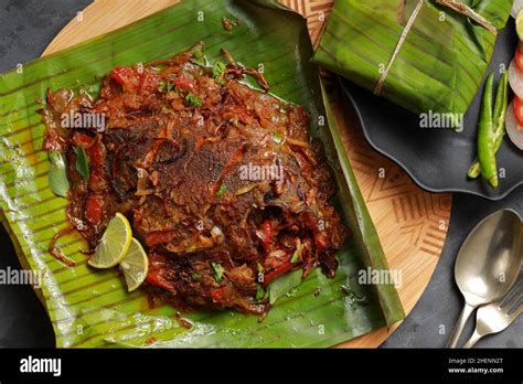 Meen Pollichathu Or Fish Pollichathu Tasty Kerala Dish Fish With