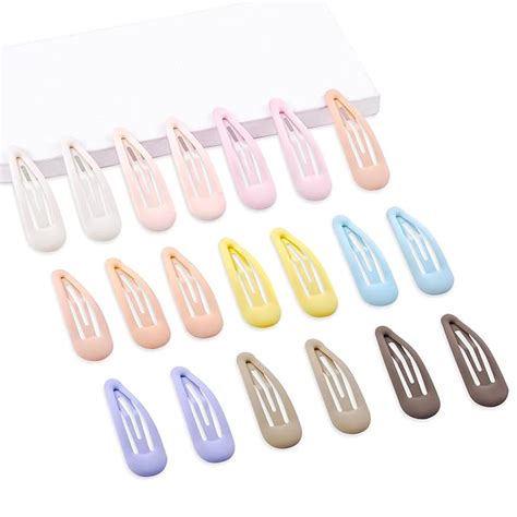 Amazon Cptots Small Hair Barrettes For Women No Slips Metal Snap