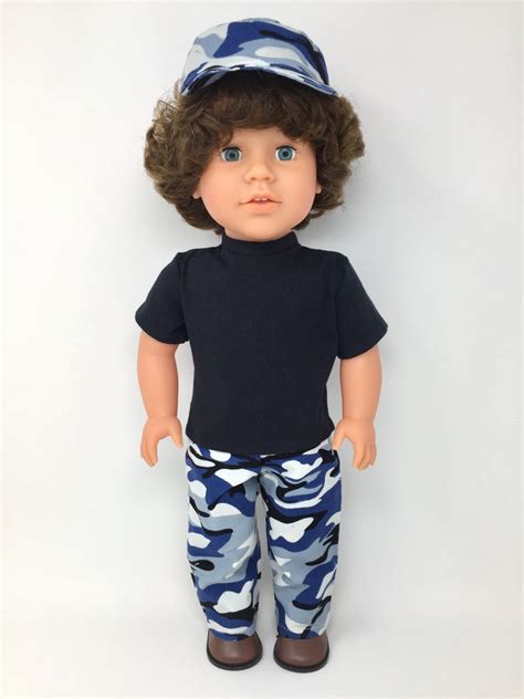 18 inch boy doll clothes - pants outfit - camo - 3 choices – My Sibling ...