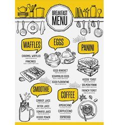 Breakfast Food Vector Images Over 200 000