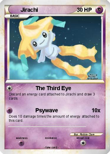 Pokémon Jirachi 1188 1188 The Third Eye My Pokemon Card