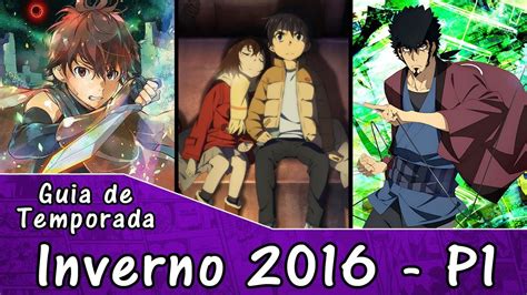 Guia De Animes Temporada De Inverno Janeiro Parte Youtube