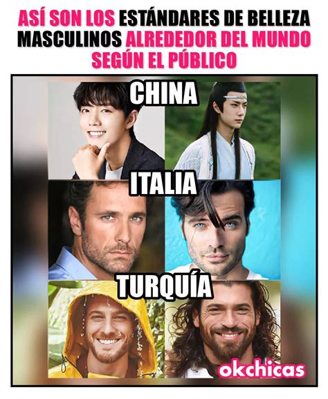 As Son Los Est Ndares De Belleza Masculinos Alrededor Del Mundo Seg N