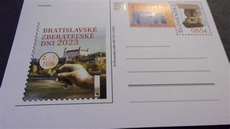 SK - Dopisnice - CDV326 - Bratislavské zberatelské dny 2023 | Aukro