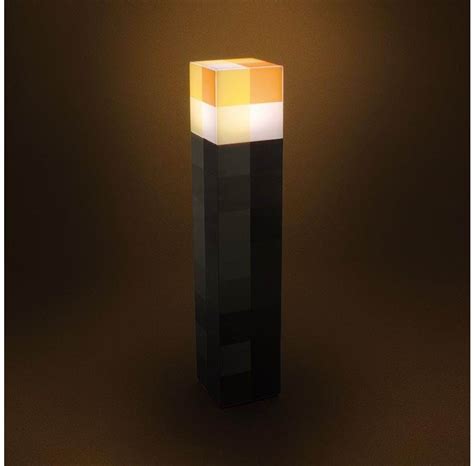 Paladone Minecraft Torch Light Lamper På lager Billig