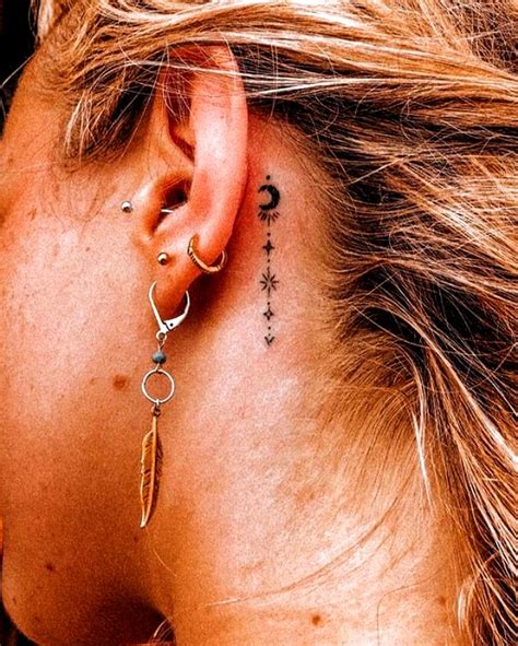 33 Cute Behind The Ear Tattoos You Wont Find Anywhere Here You Can Find All The Best Advice