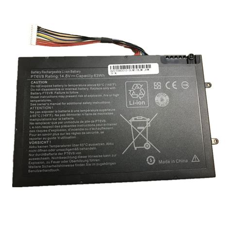 Genuine P T T Yjr Pt V Laptop Battery For Dell Alienware M X M X R