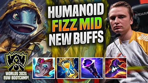 HUMANOID TRIES FIZZ WITH NEW BUFFS WORLDS BOOTCAMP EUW MAD Humanoid