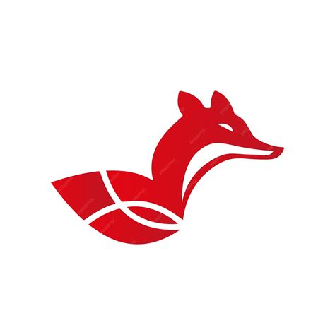 Marca Da Raposa - Gráfico de design de símbolo de marca de logotipo de raposa vermelha ...