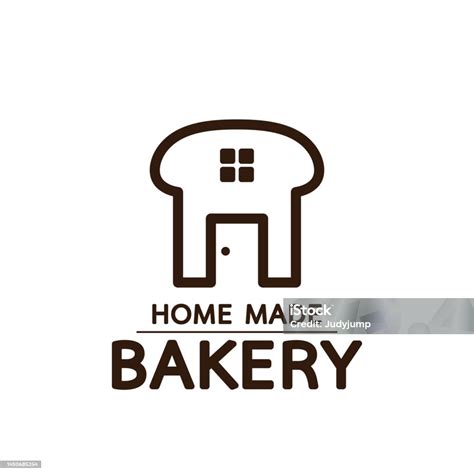 Desain Logo Bakery Simbol Roti Logo Buatan Sendiri Toko Roti Ilustrasi ...