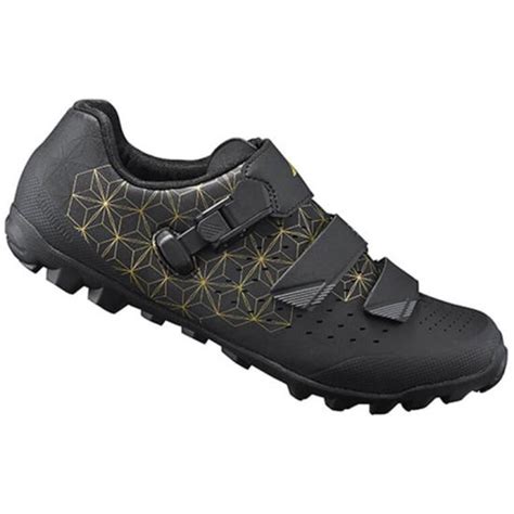 Shimano Sm Me301 Mtb Shoes Black Gold Zourbakis Pro Shop