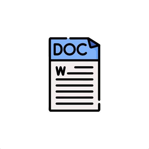 word document logo vector art icons  graphics