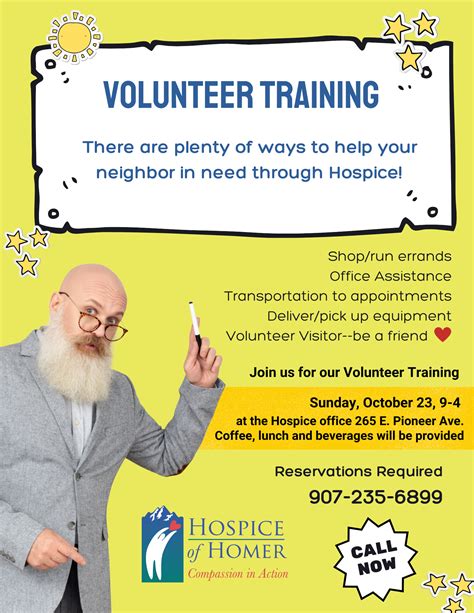 New Volunteer Training — Hospice of Homer
