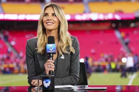 NFL reporter Charissa Thompson said she made up sideline reports. TV ...