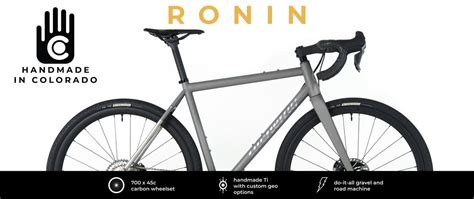 Ronin Titanium Gravel Bike - Alchemy Bikes