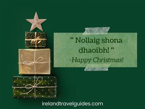 How To Say Merry Christmas In Irish Gaelic - Ireland Travel Guides