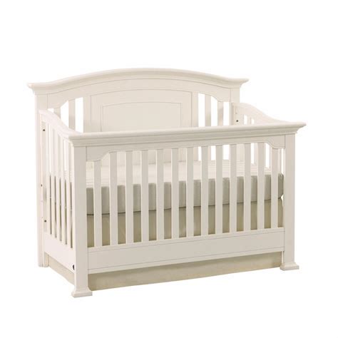 Centennial Medford Lifetime 4 In 1 Crib In White 5499 Wh