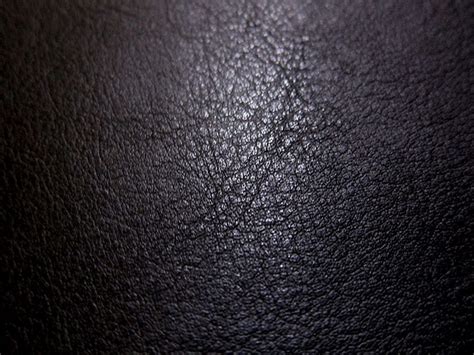 Faux Leather Fabric In Lambskin Pattern Black Half Yard