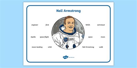 Neil Armstrong Worksheets