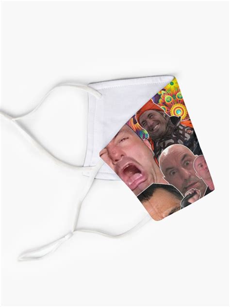 The Many Faces Of Joe Rogan Mask Mask For Sale By Meme Dreamer