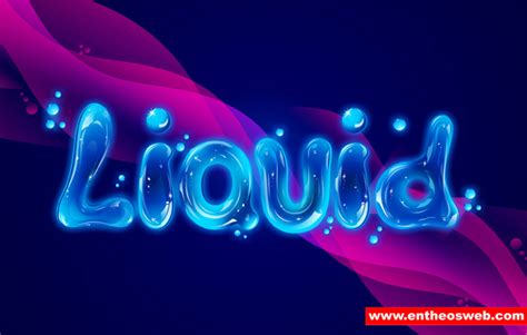 Create Liquid Text Effects With Coreldraw Entheosweb