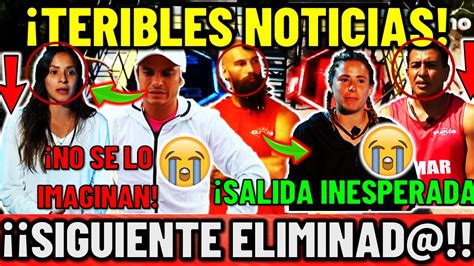 TERRIBLE SE FILTRA EL SIGUIENTE ELIMINADO DE ESTE VIERNES 16 DE