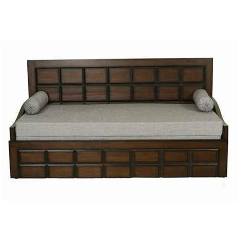 Fold Wooden Brown Diwan Bed At In Kolkata Id